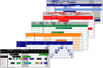 Solutions Schedule for COM screenshot