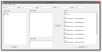 SolveDiffEq screenshot