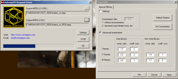 SolveigMM MPEG2 Requantizer screenshot
