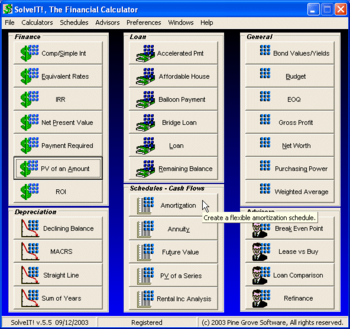 SolveIT!, The Financial Calculator screenshot 4