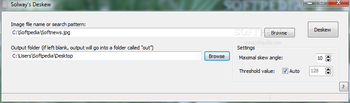 Solway's Deskew screenshot