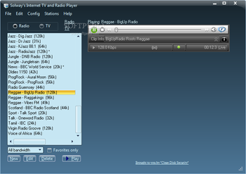 Solway's Internet TV and Radio screenshot