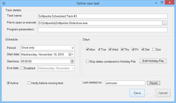 Solway's Task Scheduler screenshot 2