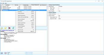 Some PDF Image Extract screenshot