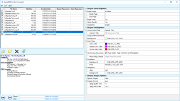 Some PDF to Html Converter screenshot