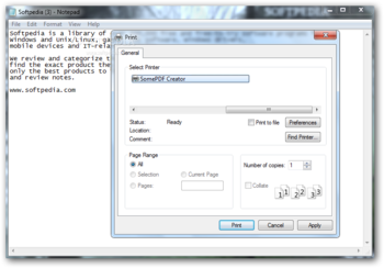 SomePDF Creator screenshot