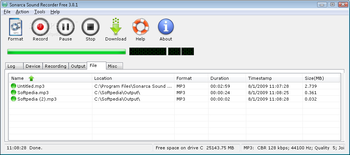 Sonarca Sound Recorder Free screenshot 5