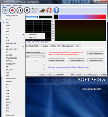 Sonarca Sound Recorder XiFi screenshot 14