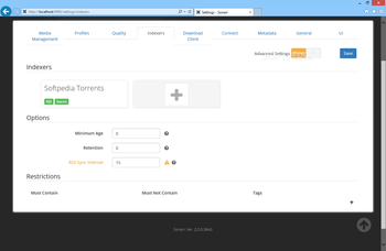 Sonarr screenshot 8