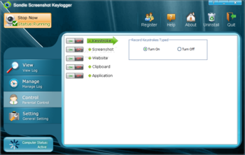 Sondle Screenshot Keylogger screenshot 2