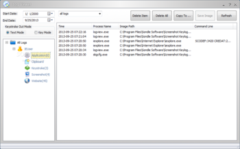 Sondle Screenshot Keylogger screenshot 5