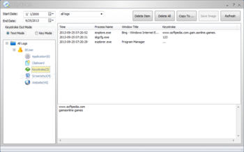 Sondle Screenshot Keylogger screenshot 6