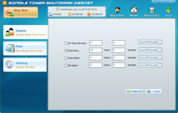 Sondle Timer Shutdown Assist screenshot