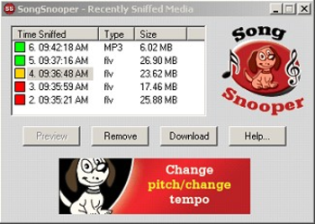 Song Snooper screenshot