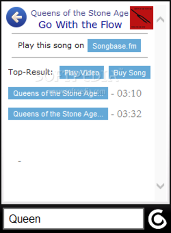 Songbase.fm screenshot 2
