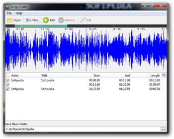 Songs Cutter screenshot