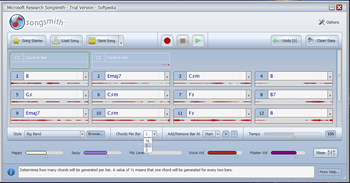Songsmith screenshot 3