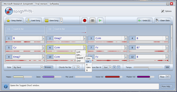 Songsmith screenshot 5
