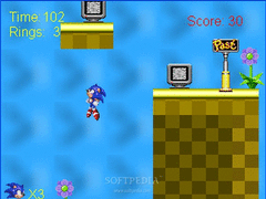 Sonic: Blast in TimeZone 1 screenshot 3