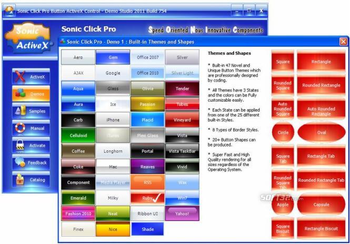 Sonic Click Pro Button ActiveX Control screenshot 3