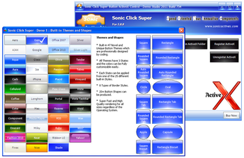 Sonic Click Super Button ActiveX Control screenshot 2