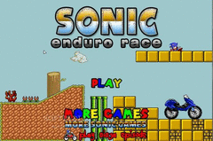 Sonic Enduro Race screenshot