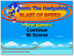 Sonic the Hedgehog - Blast of Speed screenshot