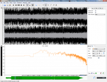 Sonic Visualiser screenshot 2