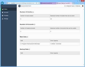 SonicDICOM PACS screenshot 5