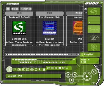 Sonique screenshot 3