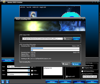 Sonne DVD Creator screenshot 8