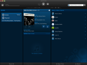 Sonos screenshot