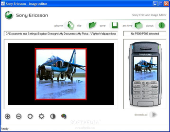 Sony Ericsson Image Editor screenshot