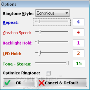 Sony Ericsson Ringtone Convertor screenshot 2