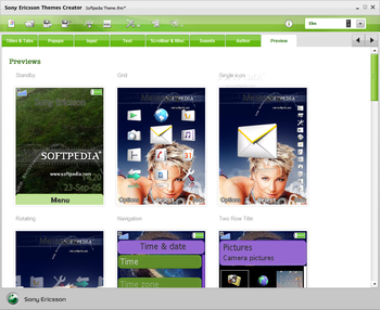 Sony Ericsson Themes Creator screenshot 10