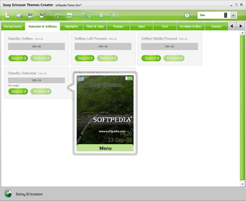Sony Ericsson Themes Creator screenshot 3