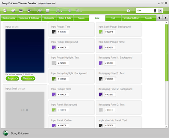 Sony Ericsson Themes Creator screenshot 6