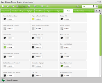 Sony Ericsson Themes Creator screenshot 7