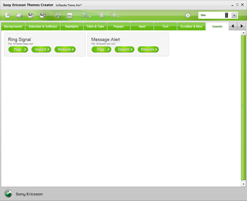 Sony Ericsson Themes Creator screenshot 8
