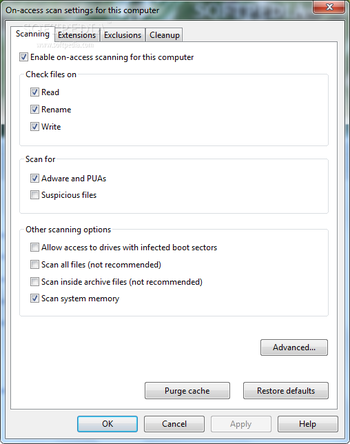 Sophos Endpoint Security and Control (formerly Sophos Anti-Virus) screenshot 5