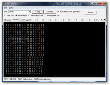 SoR Oscilloscope screenshot 2