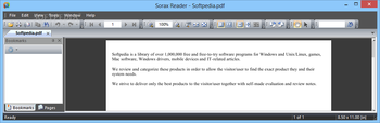 Sorax Reader screenshot