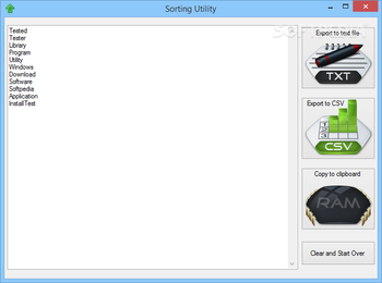 Sorting Utility screenshot 3