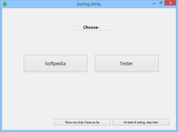 Sorting Utility screenshot 4