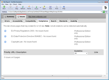 SortSite Professional screenshot 6