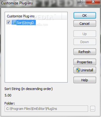SortStringD screenshot 3