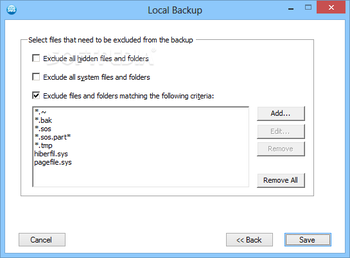 SOS Online Backup screenshot 11