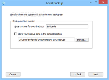 SOS Online Backup screenshot 8