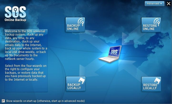 SOS Online Backup screenshot 3