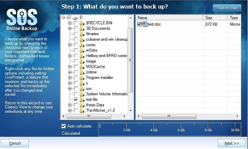 SOS Online Backup screenshot 4